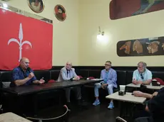 La conferenza al Caffè San Marco (foto Andrea Lasorte)