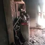 Gli interni dell'abitazione distrutta dalle fiamme (Foto Elena Perchini)