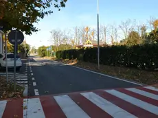Un’immagine di via dei Campi a Gradisca d’Isonzo