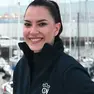 La presidente del Circolo della vela di Muggia, Martina Jelovcich