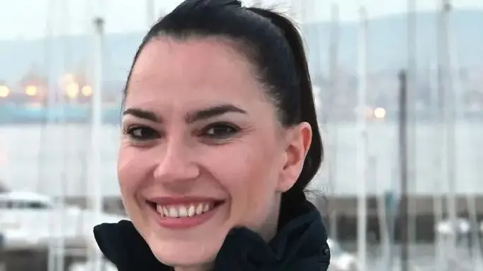 La presidente del Circolo della vela di Muggia, Martina Jelovcich