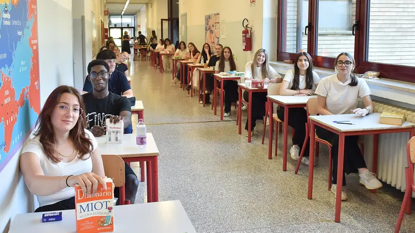 Maturità allo Zanon di Udine. Foto Petrussi