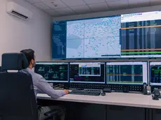 Un’immagine interna della Cabina elettrica di Roiano diventata uno snodo fondamentale della Smart Grid