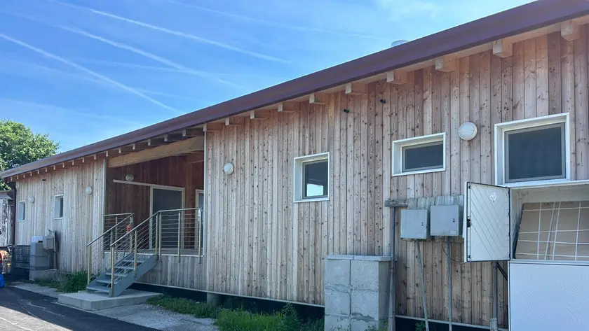 La struttura green realizzata dal Comune di Monfalcone