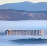 Il Quadrilatero di Melara immerso nella nebbia (foto Andrea Lasorte)