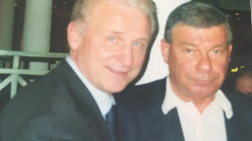 Michele Di Mauro con Trapattoni