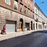 Via Udine, all'altezza del civico 118 dov'è avvenuto l'incidente. Foto di Francesco Bruni
