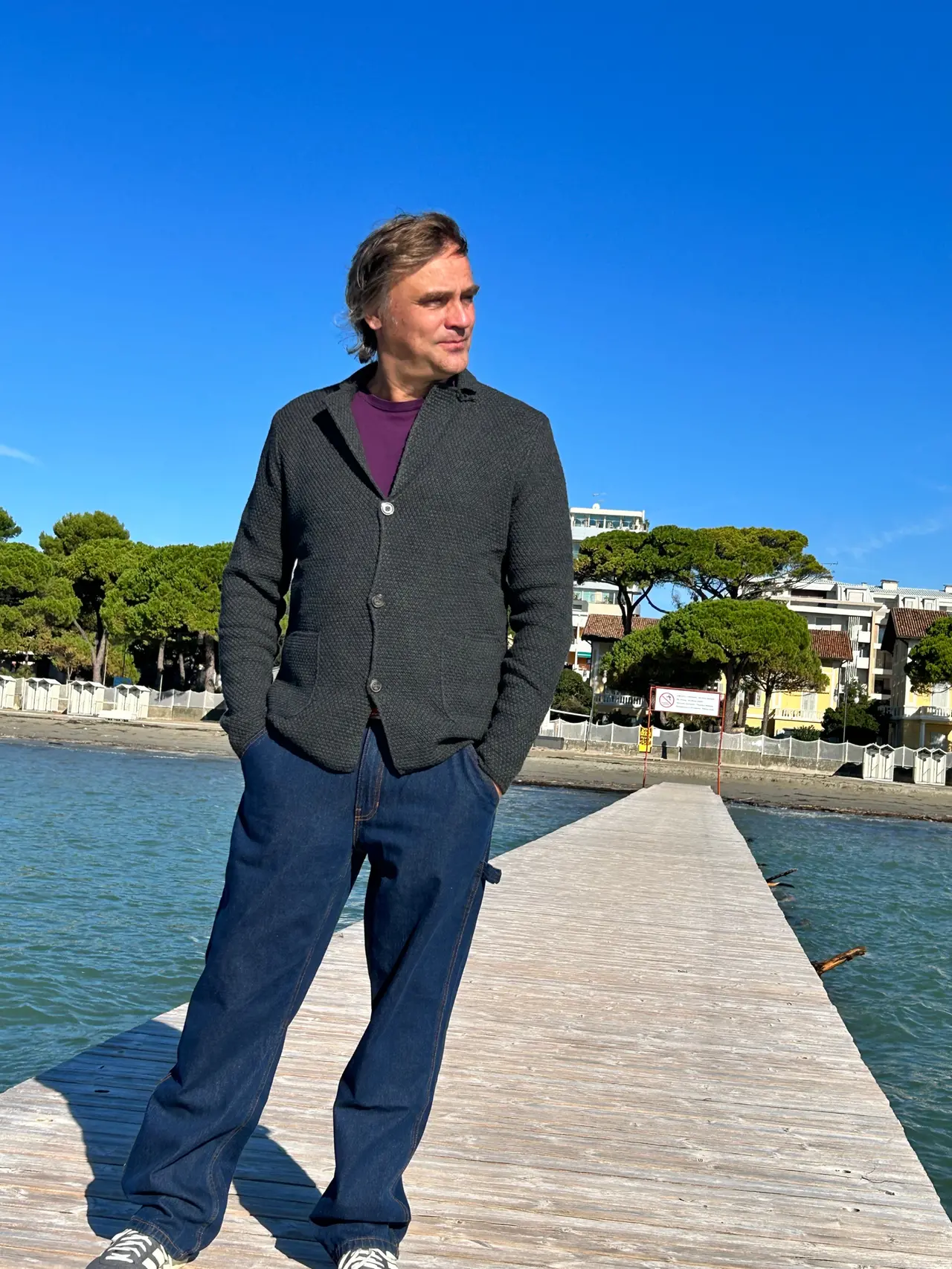 Lo scrittore tedesco Stefan Maiwald