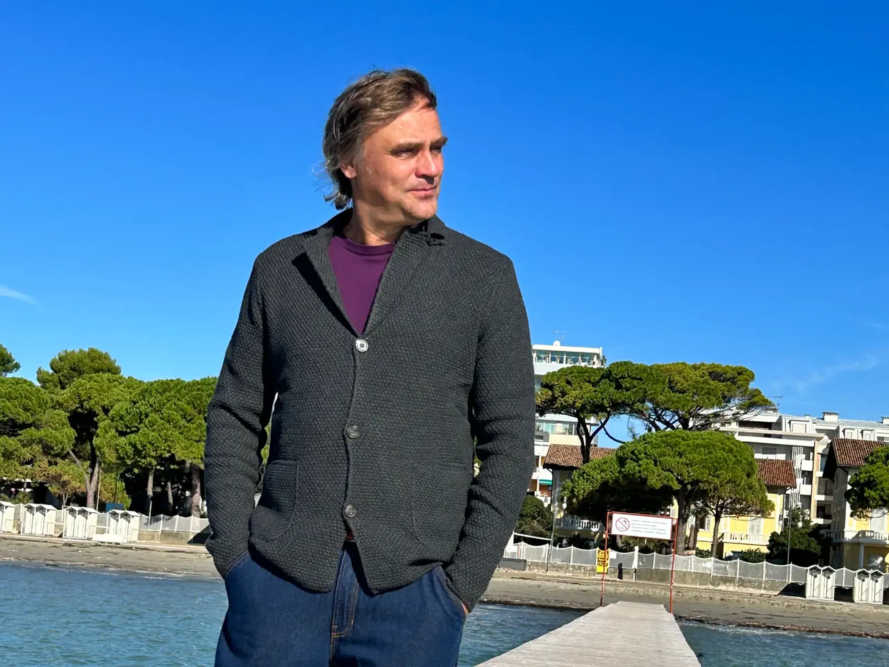 Lo scrittore tedesco Stefan Maiwald