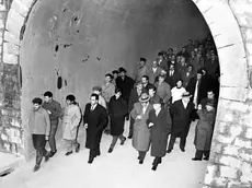 L’inaugurazione della Galleria di Muggia del 1962