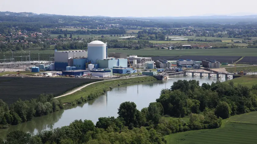 La centrale di Krško, in Slovenia