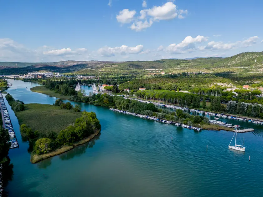 Timavo, Villaggio del Pescatore e Monfalcone Foto Bonaventura