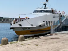 Sofia M della Liberty Lines alla Stazione Marittima