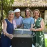 Gabriella Fiorencis e Villiano Bossi insieme a Federica Alessio e la madre Aurora Foto Bruni