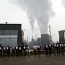 Tuzla (Bosnia) - Manifestazione contro le centrali
