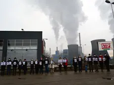 Tuzla (Bosnia) - Manifestazione contro le centrali