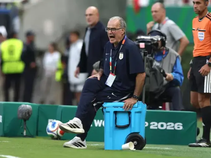 Biesla sulla panchina dell'Uruguay ai Mondiali