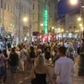 L’iniziativa della Notte dei Saldi della scorsa estate, con corso Italia pedonale (foto Andrea Lasorte)