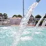 Gli esterni della piscina comunale di Gorizia (Tibaldi)
