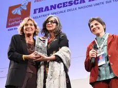 Da sinistra Daniela Schifani Corfini Luchetta e Francesca Albanese