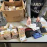 I soldi e documenti falsi sequestrati dalla Guardia di Finanza