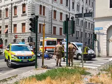 I soccorsi in via Udine