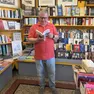 Paolo Bonnes, storico e stimato titolare della libreria Voltapagina di corso Verdi 54 a Gorizia