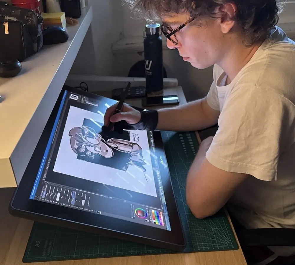 Pietro Salateo, editor e artista dell'episodio finale di questa edizione della maratona