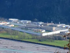 Una vista dall’alto del carcere di Tolmezzo, che dal 1999 al 2026 ha ospitato anche detenuti al 41 bis