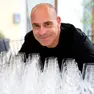 Lorenzo Tamaro durante il brindisi di saluto con gli ex colleghi e le istituzioni (Bruni)