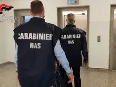 Nella foto d’archivio due carabinieri del Nas impegnati in un’ispezione