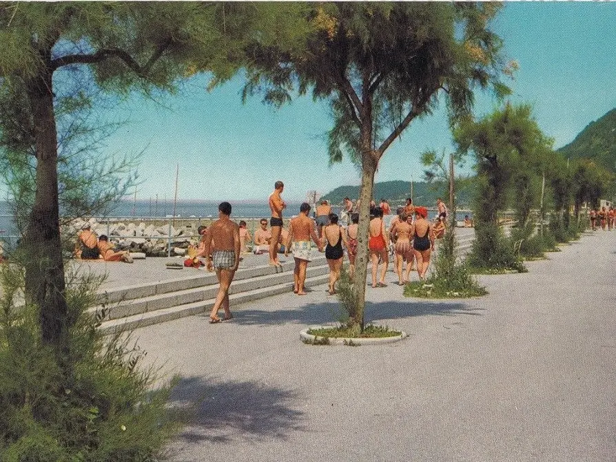 I Topolini di Barcola in una foto d’epoca