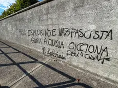 La scritta ingiuriosa apparsa a Ronchi nei confronti di Cisint