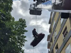 Foto dei vigili del fuoco