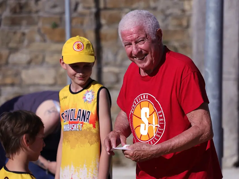 Sergio Posar, storico allenatore e responsabile minibasket