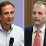 A sinistra Massimiliano Fedriga, a destra Francesco Russo