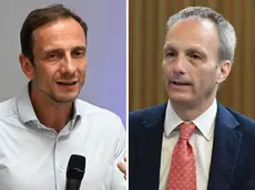 A sinistra Massimiliano Fedriga, a destra Francesco Russo