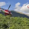 Un elicottero dei vigili del fuoco in una foto di repertorio