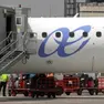 Un aereo passeggeri allo scalo Trieste Airport di Ronchi dei Legionari