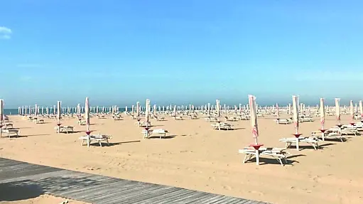 La spiaggia di Bibione