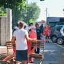 L'intervento del personale sanitario. Foto Silvano