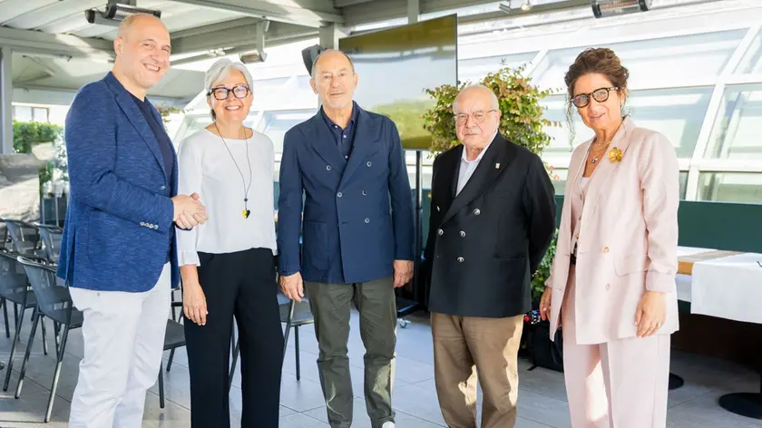 Nella foto, da sinistra; Garlini, Zin, Villalta, Agrusti, Gasparet