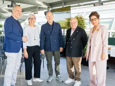 Nella foto, da sinistra; Garlini, Zin, Villalta, Agrusti, Gasparet