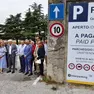 L'inaugurazione del nuovo parcheggio (Bruni)