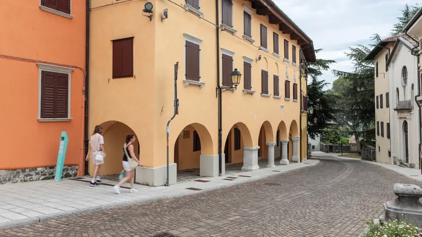 L’esterno di Casa Rassauer in Borgo Castello
