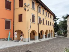 L’esterno di Casa Rassauer in Borgo Castello