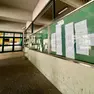 Il tabellone con gli esiti della maturità