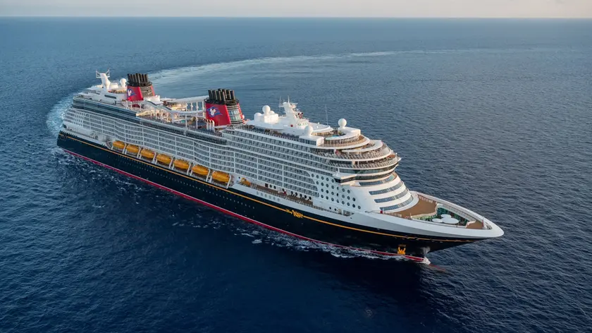 La nave da crociera Disney Wish, attesa a Trieste nel 2027