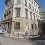 L’esterno della Spaccini-Sauro di via Tigor (Silvano)