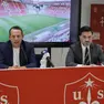 Delli Carri e D'Aniello in conferenza stampa (Lasorte)